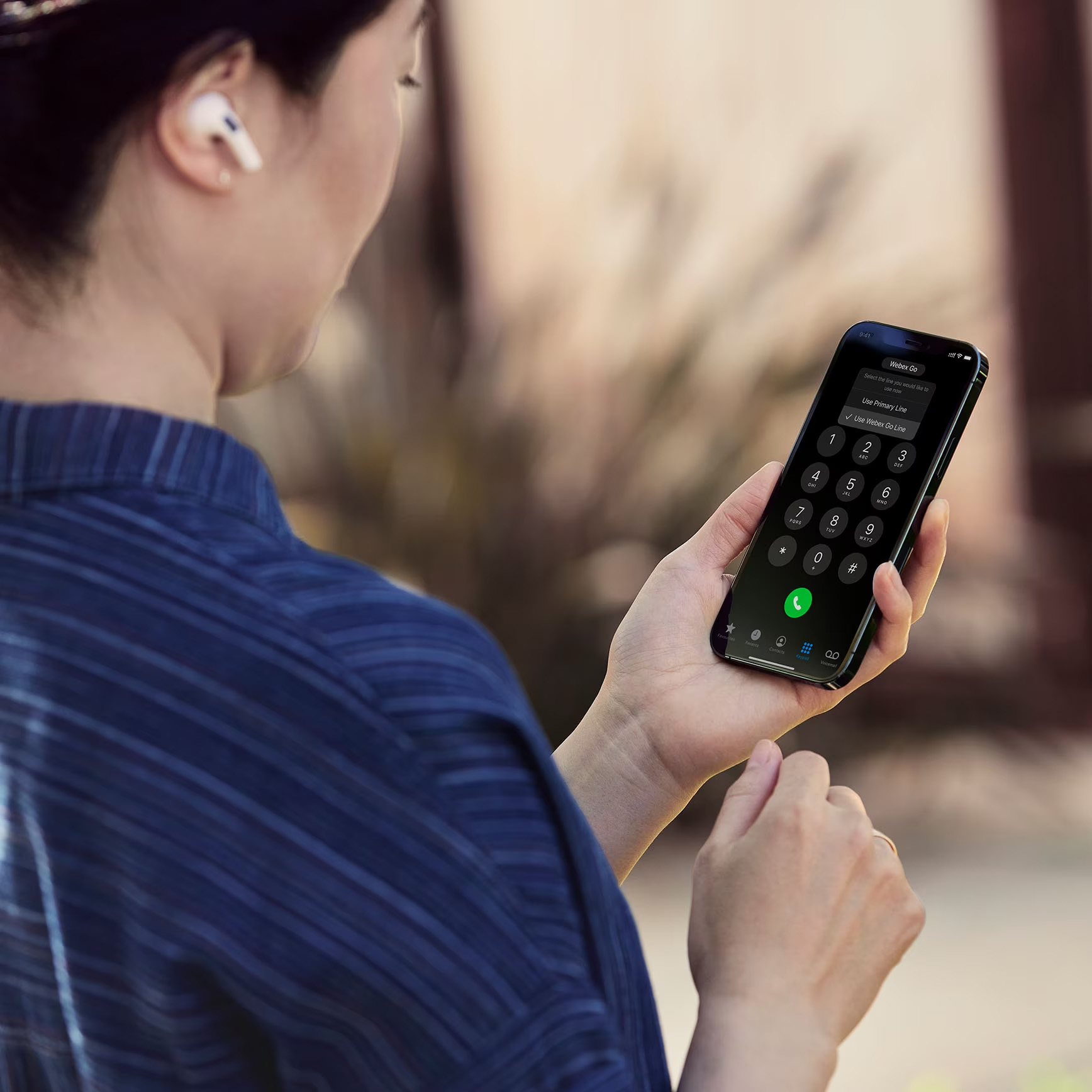 Webex calling 雲端電話系統-使用情境照2